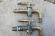 Vintage Solid Brass Beer Barrel Flagon Tap  Art Deco Design