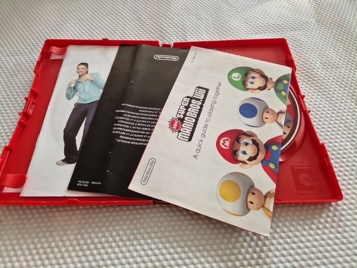 New Super Mario Bros Nintendo Wii Games Original