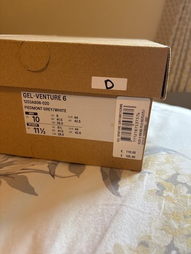 Asics nearly new