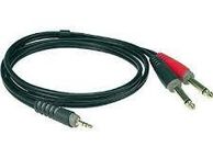 main image for ad Klotz AY5 3mtr Mini jack - 2x Mono jack 3Mtr