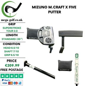 Mizuno M.Craft X Five Putter / 35''