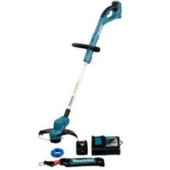 Makita DUR193RT 18V 26cm Cordless Strimmer kit with BL1850B 5ah & DC18RC Charger