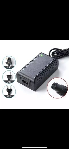 42V 2A Universal Battery Charger, 100-240VAC Power Supply for Self Balancing Scooter hoverboard charger UK Plug