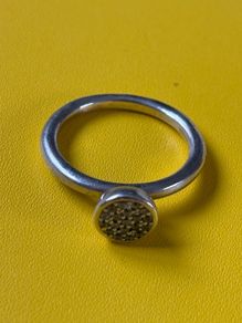 Beautiful Womens Sterling Silver Ring N 1/2