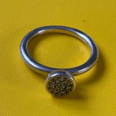 Beautiful Womens Sterling Silver Ring N 1/2