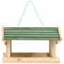 Bird Feeder Solid Wood 35x29.5x21 cm Image 2