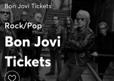 Bon Jovi Tickets