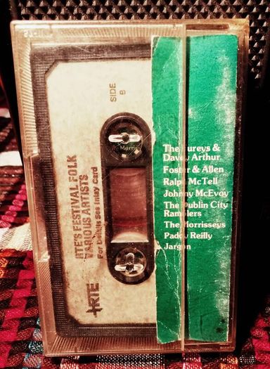 1983. RTE's  Festival Folk.Vol 2.  Cassette Tape.