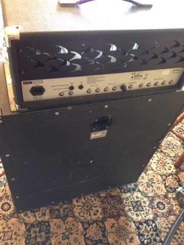 Diezel head with 4 x 12 Marshall cab