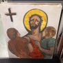 Stations of the Cross, made of plaster, v heavy, D18 Image 2
