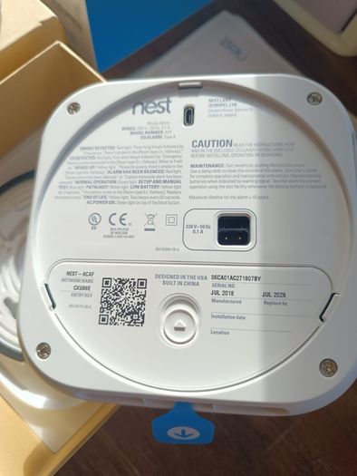 Nest  Smoke alarm  leixlip area