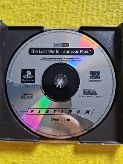 Jurassic Park The Lost World PlayStation1 Ps1 PlayStation2 Ps2 Games Original