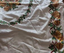 Christmas tablecloth