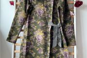 coat container brand 70% wool wrap style short coat size 10