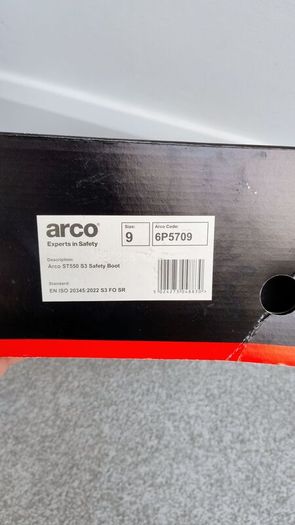 BNIB Arco Safety Boots