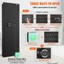 109 cm Tall Wall Gun Safe 4-Tier Hidden Gun Safe with Keypad & Fingerprint Image 3