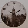 Hometime Clocks: Large Glass New York Skyline Clock (Brand New & Unopened) Image 4