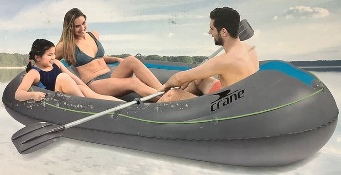 Inflatable sports boat, three adults... brand new