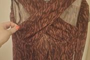 Bershka corset top long sleeve size S UK 8 EU36 Postage included