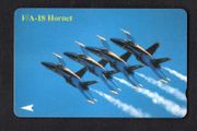 1994 Singapore Dollar10 Fa 18 Hornet Airplane (GPT - Magnetic) Call card/ Phone card Used