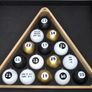 Jack & Jones - Christmas baubles / pool balls with wooden triangle - Set - Plastic Image 4
