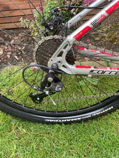 Carrera Mountain Bike silver/red