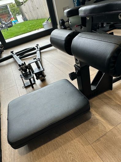 Commercial Power Rack + Jammer Arms + Cable System + Attachments + Flooring