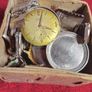Old Box Of Scrap Watches Image 4