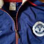 Vintage Retro Nike Zipper Jumper Manchester United football soccer Size M Image 7