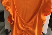 Ladies Zara Orange top. Size M/ 12