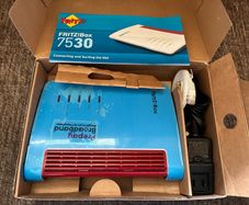Fritzbox home networking system.
