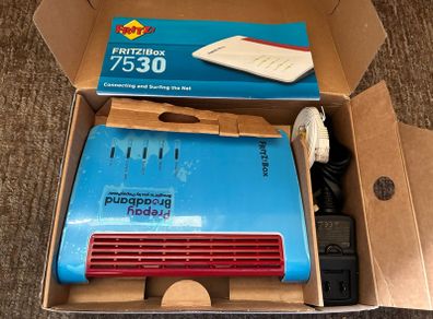 Fritzbox home networking system.