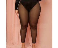 BNWT Black Mesh Leggings size 20 - ideal tights alternative :)