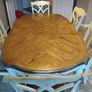 Solid Oak Kitchen Table Image 4