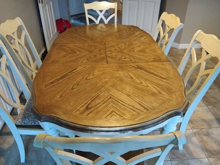 Solid Oak Kitchen Table