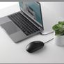 Rapoo N100c Wired Optical Mouse Type - Black Image 5