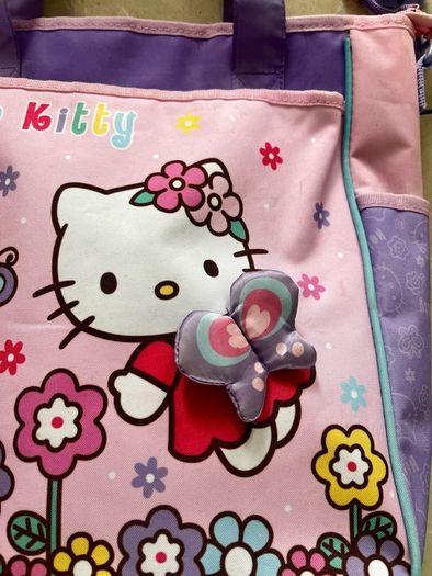 Sanrio Hello Kitty Pink & Purple Tote Bag