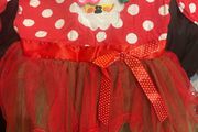Girls Santa  dress