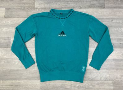 Retro Adidas Equipment Real Madrid Sweatshirt Mens Small