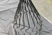 Heavy duty crow stoppers, soon the crows will want to build in your chimney.