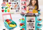 Interactive Learning Home Super market Kids Playset