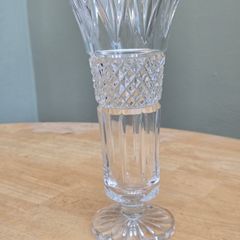 Galway Crystal Medium Sized Footed Vase