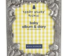 Royal Selangor Pewter Baby Album & Diary
