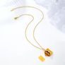 The Keepsake Envelope Necklace  Wear Your Message Custom Engrave By R'Laith Image 2