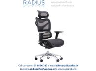 main image for ad Dorsum Executive Ergonomic Full Mesh Office Chair with Headrest - Black
