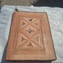 Hand Tooled Leather Presentation Folder Image 3
