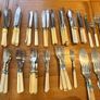 Antique Fish Cutlery Collection Image 4