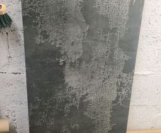 Large, Black Porcelain Floor / Wall Tile