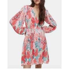 H&M balloon sleeve dress