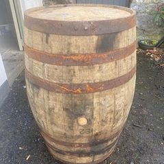 old whisky  barrel
